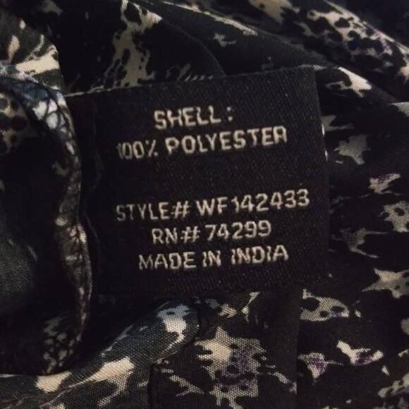 W118 by Walter Baker Inked Houndstooth Peavey Jumpsuit Black White Sz Small - Picture 6 of 10